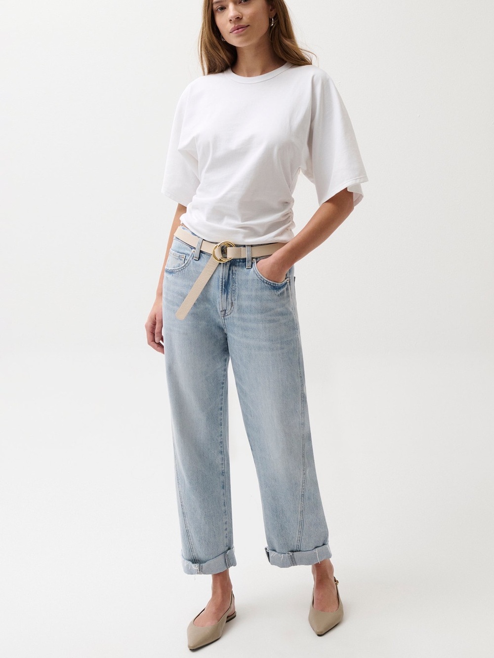 Pistola Midrise Cuffed Boyfriend Jean Berkeley